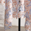 125cm Width x 95cm Length Premium Geometry Pattern Hollow out Floral Embroidery Fabric