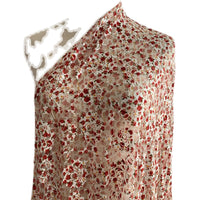 150cm Width x 95cm Length Premium  Hollow out Floral Lace Fabric