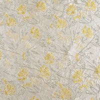160cm Width x 95cm Length Retro  Chrysanthemum Dyed Embossed Jacquard Polyester Fabric
