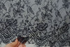 1.5m x 3m Butterfly Floral Embroidery Lace Fabric Panel