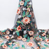 150cm Width x 95cm Width Premium Color Vine branch Floral Embroidery Lace Fabric