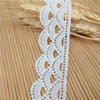 14 Yards x 3.3cm Width Retro  Wave Pattern Water Soluble Lace Ribbon