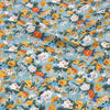 147cm Width x 95cm Length Vintage Floral Print Cotton Fabric