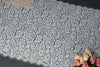 幅54cm×長さ290cm プレミアムまつげ花刺繍骨レース生地