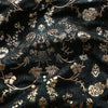 145cm Width x 95cm Length Vine Floral Golden Embossed Yarn-dyed Jacquard Fabric