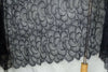 150cm Width Premium Hollow-out Abstract Floral Embroidery Eyelash Lace Fabric