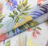135cm Width Romantic flowers and birds print fabric by the Yard