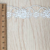 4.5 Yards x 2.5cm Width Retro Rose Floral Water Soluble Lace Ribbon