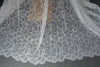 150cm Width Premium Hollow-out Abstract Floral Embroidery Eyelash Lace Fabric