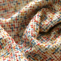 150cm Width x 95cm Length Premium Autumn and Winter Mixed Color Woolen Fabric Color Weaving Fabric