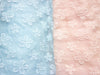 140cm Width Romantic Chiffon Floral Embroidery Lace Fabric by the Yard