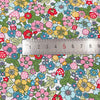 145cm Width x 95cm Length Premium Colorful Cluster Floral Print Cotton Fabric