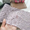 3 Yards of 14cm Width Premium Floral Embroidery Lace Trim