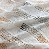 125cm Width x 95cm Length Premium Hollow-out 3D Floral Embroidery Cotton Lace Fabric
