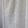 130cm Width x 95cm Length Leaf Branch Embroidery Organza Lace Fabric