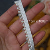100cm x 9 Design Floral Embroidery Lace Ribbon