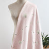 150cm Width x 95cm Length Premium Floral Embroidery Autumn and Winter Soft Woolen Coat Fabric