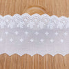 14 Yards x 10cm Width Eyelet Floral Embroidery Cotton Lace Trim Lace Tape