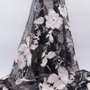 150cm Width x 95cm Length Premium Big Flower Embroidery  Lace Fabric