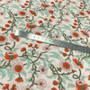 145cm Width x 95cm Length Premium Spring and Sumer Vine Floral Print Cotton Fabric