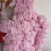 6cm Width x 190cm Length  Chiffon Floral Belt Clothing Decor Flowers