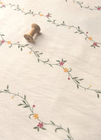 145cm Width x 90cm Length Vine Flower  Print Fabric by the Yard