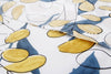 140cm Width x 95cm Length Watercolor Art Style Botanical branch flower  Pattern Print Cotton Fabric