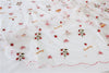 130cm Width Strawberry and Flower and Birthday Cake and Bowtie Embroidery Lace Fabric by the Yard