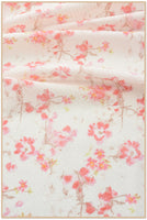108cm Width x 95cm Length Premium Floral Jacquard and Print Strip Cotton Fabric