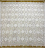 130cm Width x 90cm Geometry Floral Eyelet Cotton Lace Fabric