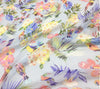 135cm Width Romantic flowers and birds print fabric by the Yard