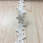 4.5 yards x 1.8cm Width Premium Rose Water Soluble Lace Ribbon