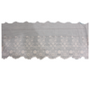 26cm Width x180cm Length Vintage  Floral Embroidery Eyelet  Cotton Fabric