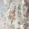 130cm Width x 95cm Premium Rose Floral Embroidery Lace Fabric