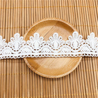 4.5 Yards x 3.1cm Width Retro Water Soluble Lace Ribbon