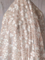 130cm Width x 95cm Length  2021 New Arrival Premium Branch Floral Embroidery Lace Fabric