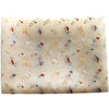 150cm Width x 95cm Length Organza Colorful Cherry Embroidery Lace Fabric