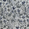 145cm Width x 95cm Length Premium Lily Flower Print Organza Fabric