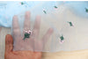 150cm Width x 95cm Length Premium Floral Embroidery Chiffon Lace Fabric
