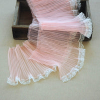 15cm Width x 180cm Length Lolita Ruffle Pleated Lace Trim