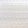 125cm Width x 95cm Length Premium 3D Floral Embroidery Hollow-out Cotton Fabric