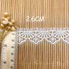 14 Yards x 2.6cm Width Retro Floral Lace Ribbon