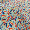 145cm Width x 95cm Length Premium Abstract Hit Color Print Cotton Fabric