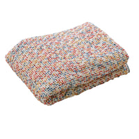 150cm Width x 95cm Length Premium Autumn and Winter Mixed Color Woolen Fabric Color Weaving Fabric
