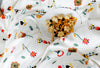 235cm Width x 100cm Length Premium Sunny Colorful Floral Print Cotton Fabric