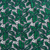 125cm Width x 95cm Length Premium Hollow-out Green Leaf Embroidery Lace Fabric