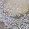 3 Yards x 26cm Width Premium Branch Floral embroidery Lace Fabric Trim