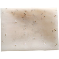 150cm Width x 95cm Length Premium Floral Embroidery Organza Lace Fabric