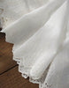 27cm Width x 190cm Length Premium Branch Floral Embroidery Eyelet Cotton Lace Fabric