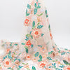 150cm Width x 95cm Width Premium Color Vine branch Floral Embroidery Lace Fabric